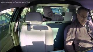 Watch as cab robbery gets interrupted by police [upl. by Eileek157]