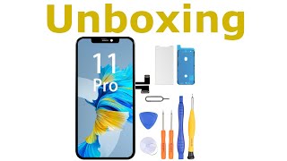 LL TRADER Display für iPhone 11 Pro 58quot LCD Retina FHD Bildschirm Ersatz Unboxing Video [upl. by Courtund]