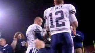 BYU Fight Song John Beck Redskins QB [upl. by Archy]