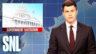 Weekend Update on the Government Shutdown  SNL [upl. by Lynd960]