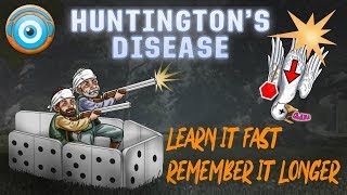 Huntingtons Disease 13 mustknow facts Step 1 COMLEX NCLEX® PANCE AANP [upl. by Virgy205]