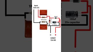 220v AC to 12v DC converter shorts [upl. by Idnir]