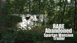 quotLEFT to ROT in the Ozarksquot a RARE quotSpartan Mansionquot Camper Trailer [upl. by Yordan338]