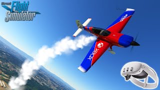 MSFS VR Quest 3  Immersive Air Show Aerobatics [upl. by Pamelina]