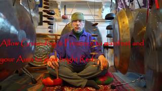 Chakra Gong 70 min MeditationRoot1st thru Crown7th [upl. by Secnarf175]