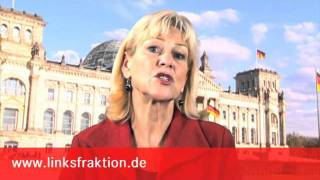 DIE LINKE Dagmar Enkelmann Zum Abschluss des parlamentarischen Jahres [upl. by Naamann]