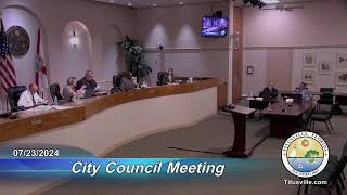 City Council Meeting — 07232024  630 pm [upl. by Sig]