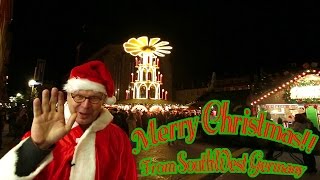 Special Christmas broadcast from Southwest Germany  Gengenbach BadenBaden Constance Heidelberg [upl. by Norek]