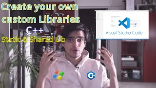 How to Create amp Link custom libraries liba amp libso in C [upl. by Aes245]