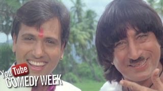 Raja Babu Comedy Scene  Shakti Kapoors Plan to find Karishma Kapoor  Comedy Week [upl. by Reg]