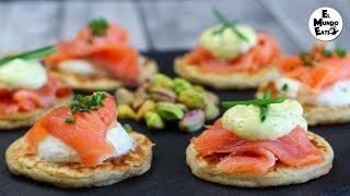 Smoked Salmon Blinis [upl. by Chevalier141]