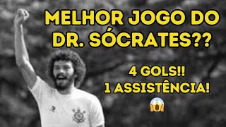 o SHOW de Sócrates pelo Brasileirão 1983 [upl. by Esertak]