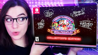 FNAF UNBOXING SECURITY BREACH COLLECTORS EDITION FOR THE NINTENDO SWITCH [upl. by Noreh]