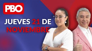 PBO con Carmen y RVK  En Vivo 21 de noviembre del 2024 [upl. by Schwenk64]