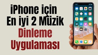 iPhone için En iyi 2 Müzik Dinleme Uygulaması [upl. by Arrotal380]