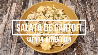 Salata Orientala  Salata de Cartofi cu Maioneza 🥔  Reteta de Salata Orientala Simpla si Gustoasa [upl. by Jos]