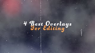 The 4 Best Overlays For Editing [upl. by Ruddy993]