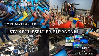 İstanbul Esenler Bit Pazarı Çeşit Bol keşfet [upl. by Akirat]