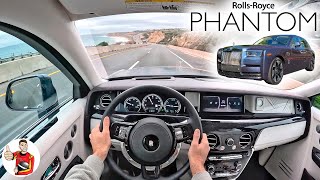 Nothing Can Upset You in the 2023 RollsRoyce Phantom POV Drive Review [upl. by Benoite]