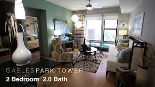 Gables Park Plaza 2 Bedroom Walkthrough [upl. by Nishom]