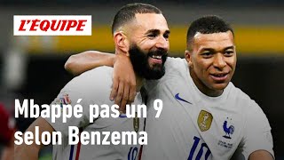 Real Madrid  Mbappé en 9 estce un problème comme laffirme Benzema [upl. by Ailedo966]