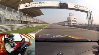 Onboard BMW M3 Cup Test Circuit Park Zandvoortmov [upl. by Belldame]