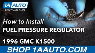 How to Replace Fuel Pressure Regulator 8898 GMC K1500 [upl. by Iramohs536]