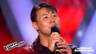 TuvshinturKh  quotAmidralquot  Blind Audition  The Voice of Mongolia S2 [upl. by Gaulin]