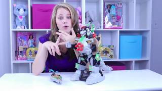 FisherPrice Imaginext Power Rangers Green Ranger amp Dragonzord RC [upl. by Viguerie]