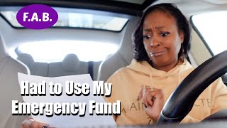 My Emergency Fund Saves the Day or at least my attitude [upl. by Ielhsa]