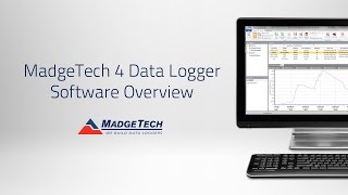 MadgeTech 4 Data Logger Software Overview [upl. by Asiela]