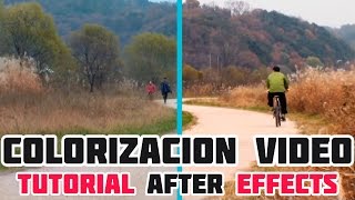 🎯 CORRECCIÓN DE COLOR After Effects 💊 Tutorial FÁCIL [upl. by Ruford]