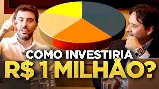 Onde investir R 1 MILHÃO para VIVER DE RENDA [upl. by Garek]