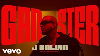 J Balvin  Ganster Official Live Performance  Vevo [upl. by Peedus]