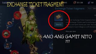 Ang Exchange Ticket Fragment 20x  Ano gamit nito  MIR4 Mage Character 2nd account [upl. by Scevo]