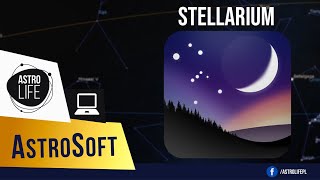 Program Stellarium Funkcje i możliwości Obsługa 💻 LIVE  AstroSoft 1 [upl. by Cirdahc884]