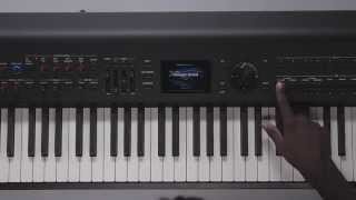 Synth Kitchen RD800  How to create custom Electric Piano sound with Delvyn Brumfield [upl. by Eeldivad]