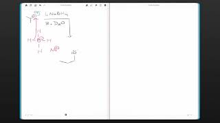 Video  Borohydride reduction of aldehydes and ketones [upl. by Eisnyl]