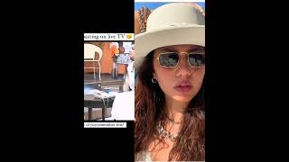 Caller roasted Mahira Khan in live show celebrities mahirakhan pakistaniactor [upl. by Yrtnahc]