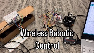 Wireless Robotic Control [upl. by Llorrad]