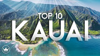 The Top 10 BEST Things To Do in Kauai Hawaii 2023 [upl. by Fredela]