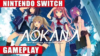 Aokana  Four Rhythms Across the Blue Nintendo Switch Gameplay [upl. by Lati601]