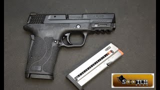 New SampW MampP 9 Shield EZ Pistol Review [upl. by Anette907]