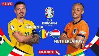 Romania vs Netherlands EURO 2024 round of 16 [upl. by Hi]