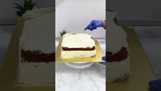 Delicious chocolate cake 🎂for chocolate lovers shorts shortsvideo cake [upl. by Ailam336]