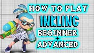 HOW TO PLAY INKLING 101  Super Smash Bros Ultimate [upl. by Mendes880]