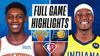 KNICKS at PACERS  FULL GAME HIGHLIGHTS  November 3 2021 [upl. by Genevieve]