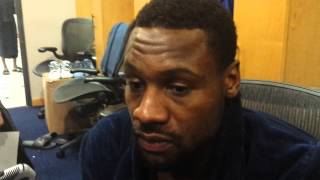 Tony Allen talks about defending LeBron [upl. by Aleafar]