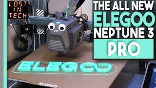 A DIRECT DRIVE Elegoo Neptune 3 Meet the new Neptune 3 PRO [upl. by Lebisor]