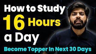 How to Study for 16 Hours a Day with 100 FOCUS 😱 Scientific Study Technique  eSaral [upl. by Missak]